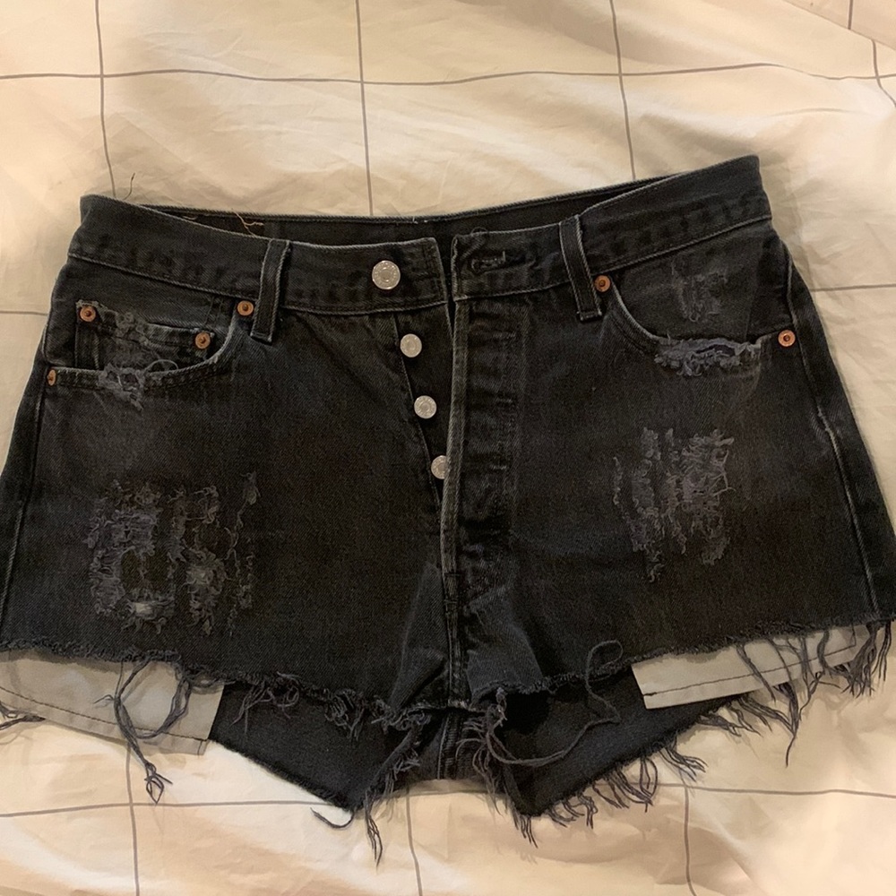 Levi high rise Jean short